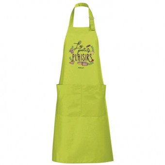 Green kitchen apron Les...