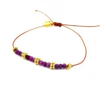 Bracelet pierres colorées...