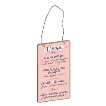 Wall plaque, Nanny gift