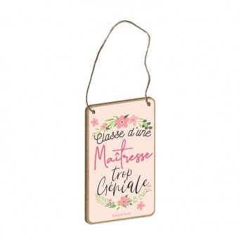 Petite plaque de porte...