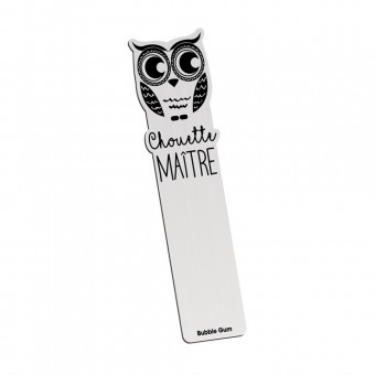 Chouette Maître bookmark
