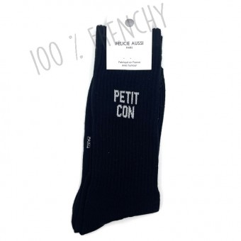 Black Petit con socks, also...