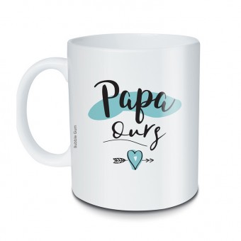 Mug Papa Ours, cadeau fête...