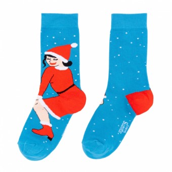 Chaussettes Mère Noël...