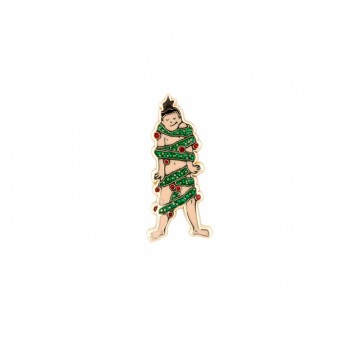 Men's Christmas tree pin...