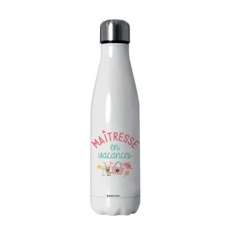 White insulated bottle...