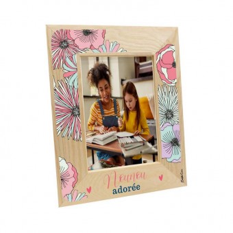 Wooden photo frame, Nounou...