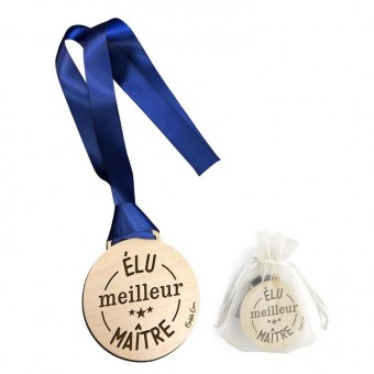 Médaille élu meilleur maître