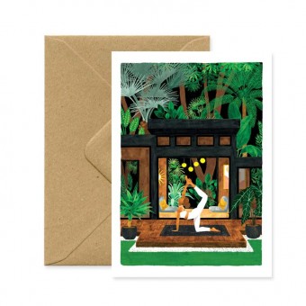 Carte postale Yoga...