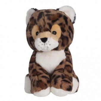 Leopard plush warmer wheat...