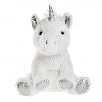 White unicorn plush blanket...