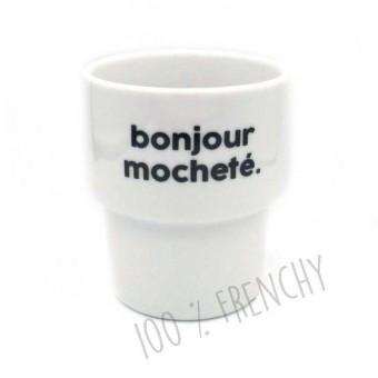 Mug Bonjour Mocheté...