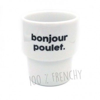 Bonjour Poulet ceramic mug,...