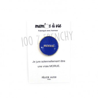 Pin's Morue bleu Félicie aussi