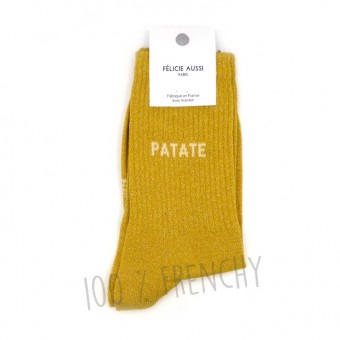 Chaussettes Patate jaune...