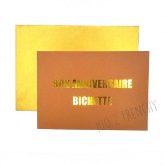 Carte Bon anniversaire...