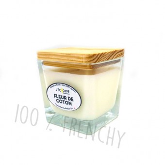 Fleur de coton candle...