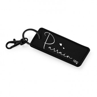 Godfather key ring in black...