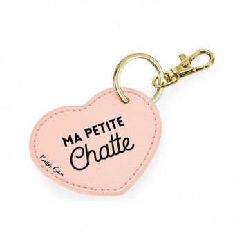 Porte clés coeur Ma petite...