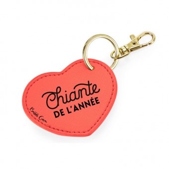 Porte clés coeur Chiante de...