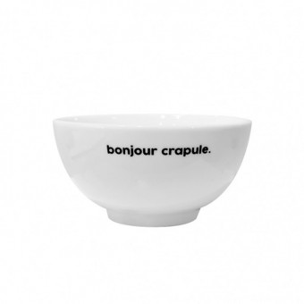 Bonjour Crapule ceramic...