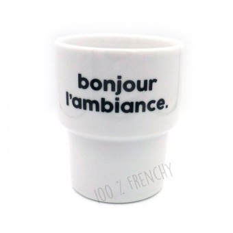 Mug gobelet Bonjour...