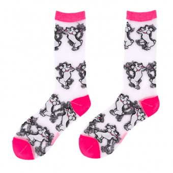 Transparent Poodle Socks...