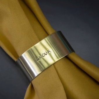 Amour brass Napkin ring...