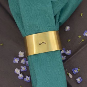 Papi brass Napkin ring...