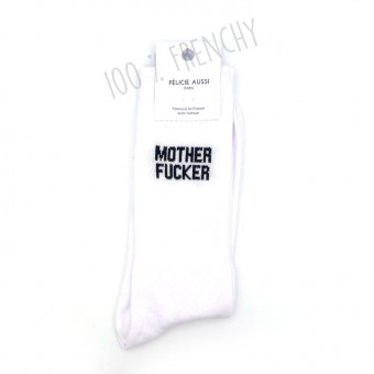 Mother fucker white socks,...