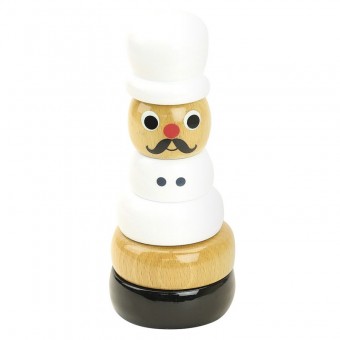 Jouet en bois empilable,...