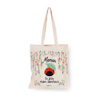 Cotton tote bag Mommy you...