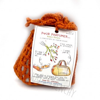 Bag of solid perfume...