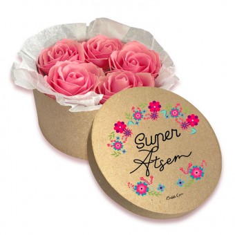 Boite de fleurs de savon...