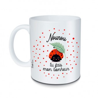 Mug Nounou tu fais mon...