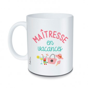 Mug maîtresse en vacances