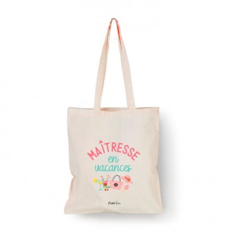 Tote bag en coton Maîtresse...