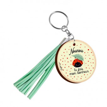 Porte clés Nounou tu fais...