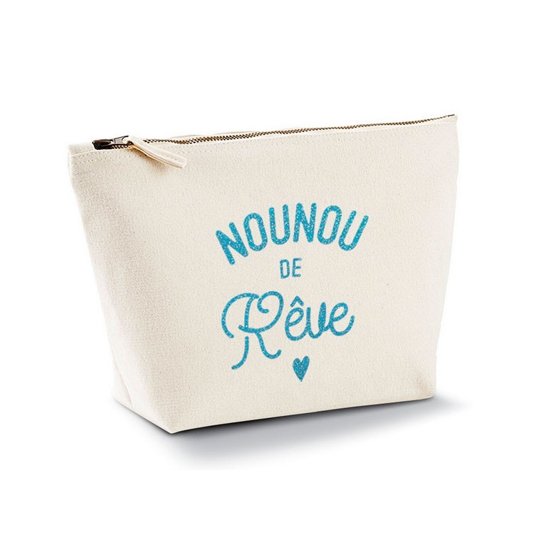 Pochette en tissu upcyclé, lot de 5 cadeaux pour tout ages - Mon petit  cartable : Cartables et accessoires de maternelle Made in France