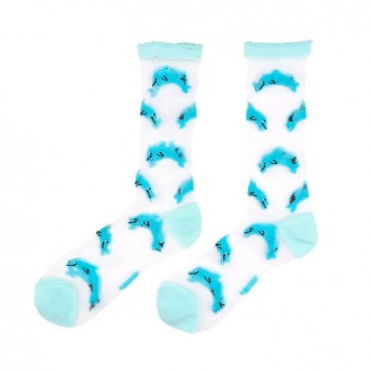 Transparent dolphins Socks...