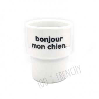 Bonjour mon chien ceramic...