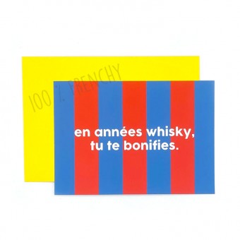 Carte En années whisky tu...