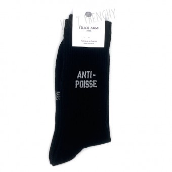 Black anti-jinx socks,...