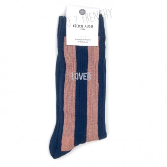 Chaussettes Lover rayées,...
