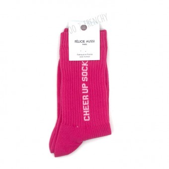 Cheer up socks pink...