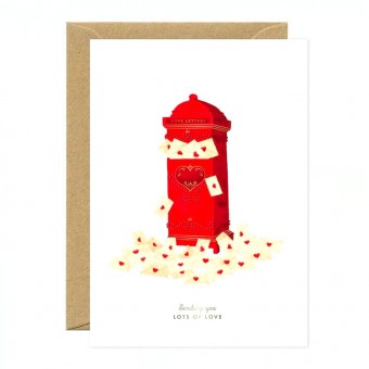 Valentine's Day card Love...